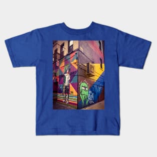 Graffiti Street Art SoHo Manhattan New York City Kids T-Shirt